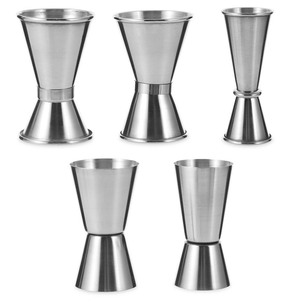 Solighter Measure Cup Dual Shot Stainless Steel Gadget Dapur Cocktail Mug