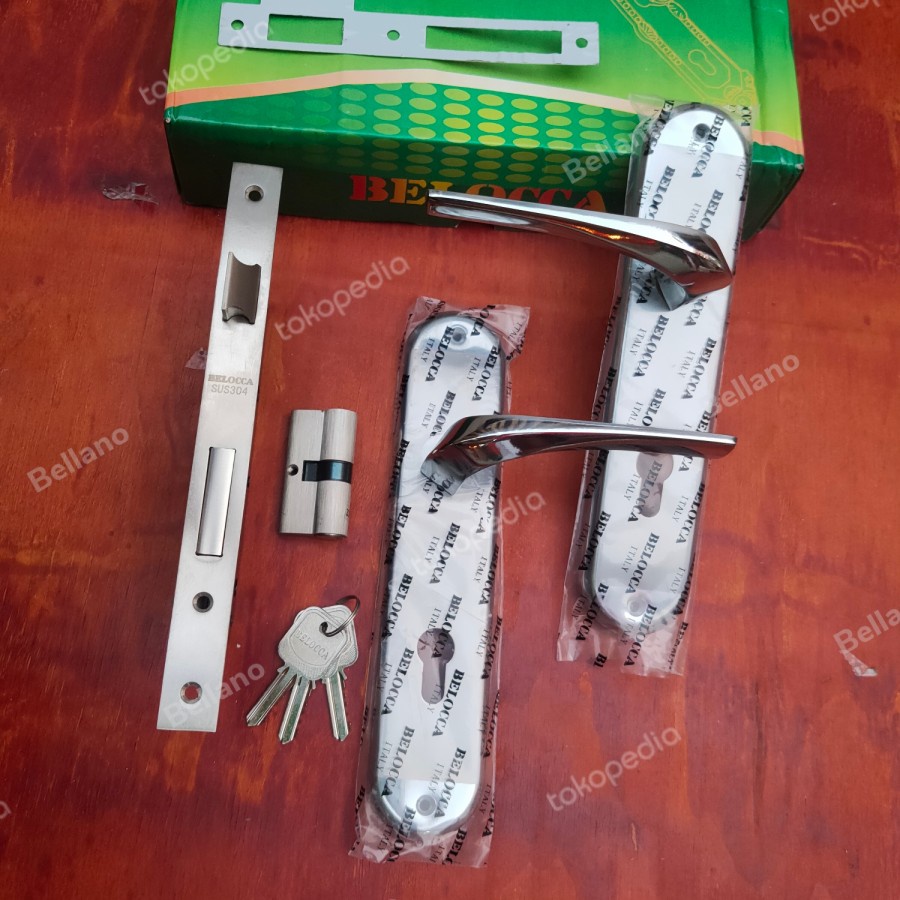 Handle pintu Belocca tipe FE 391 SN/NK