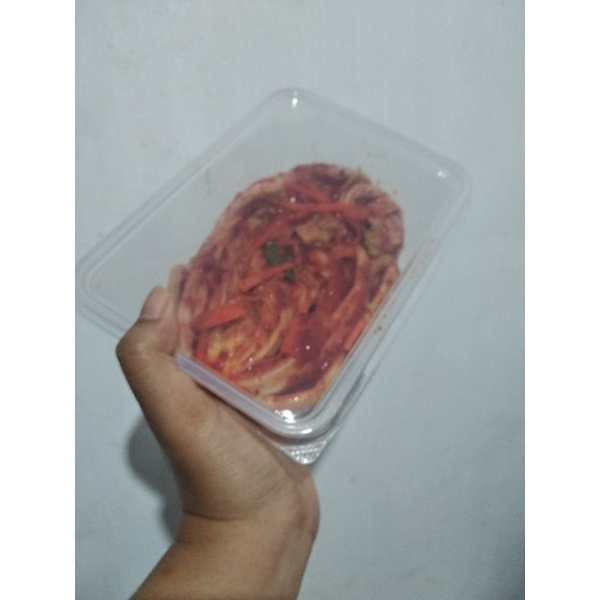 

KIMCHI SAWI SATU BONGGOL HALAL / TONGBAECHU KIMCHI HALAL 1 KILO GRAM / 1000 GRAM