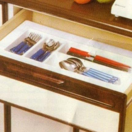 ♨ Sekat Laci Kecil Modelline Untuk Alat Kantor / Rak Tempat Sendok Garpu ✼