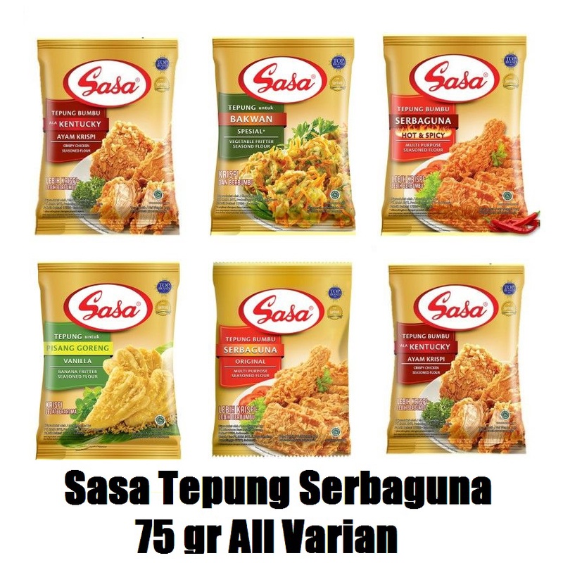 

Sasa Tepung Serbaguna 70 gr All Varian