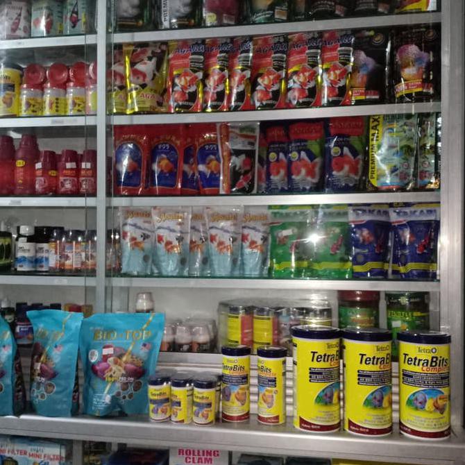 Agaru pakan / makanan Pelet Ikan Koki Koi Tenggelam