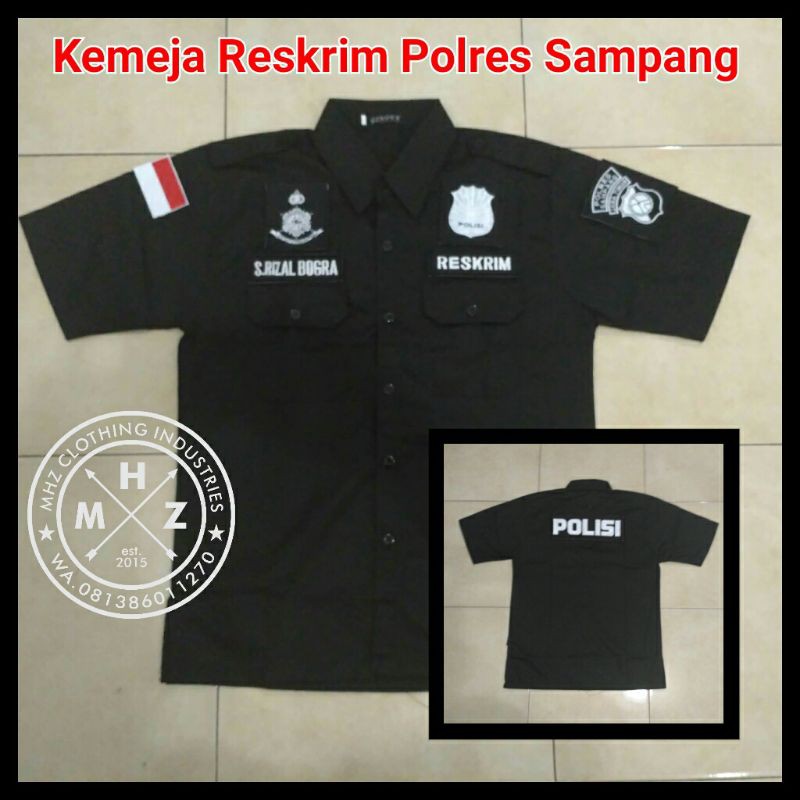 Kemeja Tactical Reskrim
