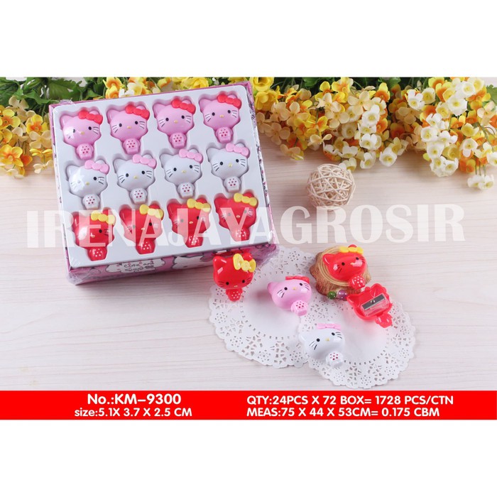 

SERUTAN PENSIL ISI 24 PCS HELLO KITY LUCU RAUTAN PENSIL ANAK