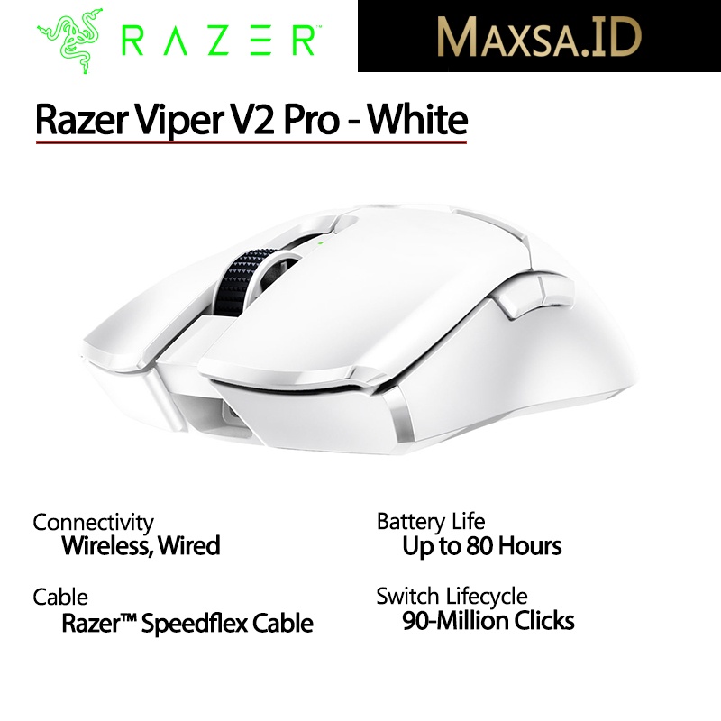 Razer Mouse Viper V2 Pro - White