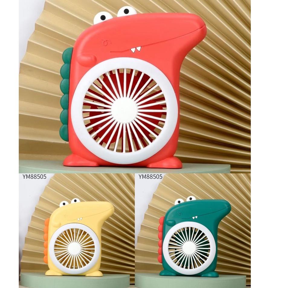 Harga Bersahabat.. Kiseki Mini Fan Ym-88505/Ym-88506 Kipas Angin Mini Model Karakter Rechargeable