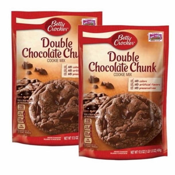 

Betty Crocker Baking Double Chocolate Chunk 496gr