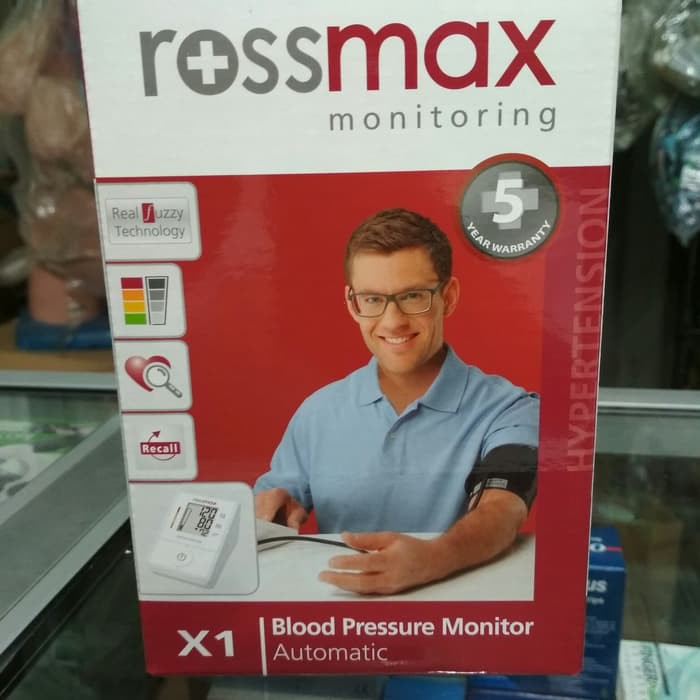 TENSIMETER DIGITAL ROSSMAX-X1 // BLOODPRESSURE MONITOR ROSSMAX X1 // TENSI DIGITAL GARANSI 5 TAHUN