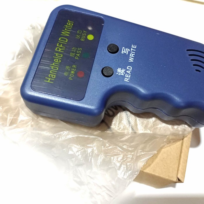 

Termurah Handheld Rfid Writer 125Khz Copier Card Rfid Duplicator Kartu 125