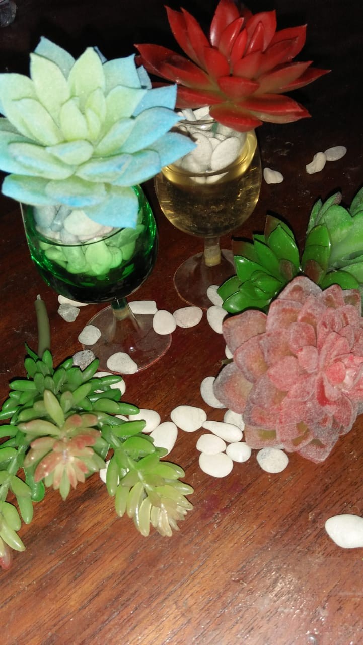 Hiasan Kaktus Palsu, Seculen Artifisial, Kaktus Imitasi