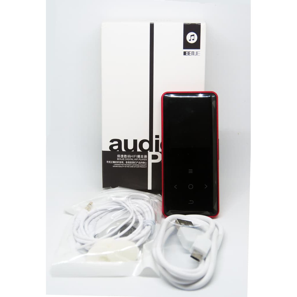 Jual Benjie   A20   MP3 Player   DAP Lossless   Bluetooth   Merah Murah