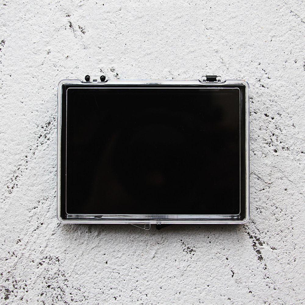 Mxbeauty Kotak Penyimpanan Kuku Profesional High-end 1 Pcs Manicure Sheet Storage Box Kotak Hadiah Papan Koleksi Kuku Palsu Jewelry Case Tray Case Transparan Square Flip Box