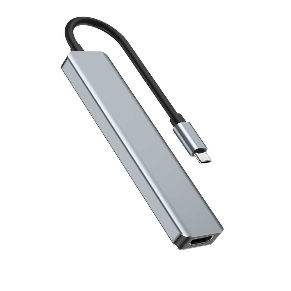 IPHub USB Type C Hub Adapter HDMI + USB 3.0 + USB Type C - YG-2121 ( Al-Yusi )