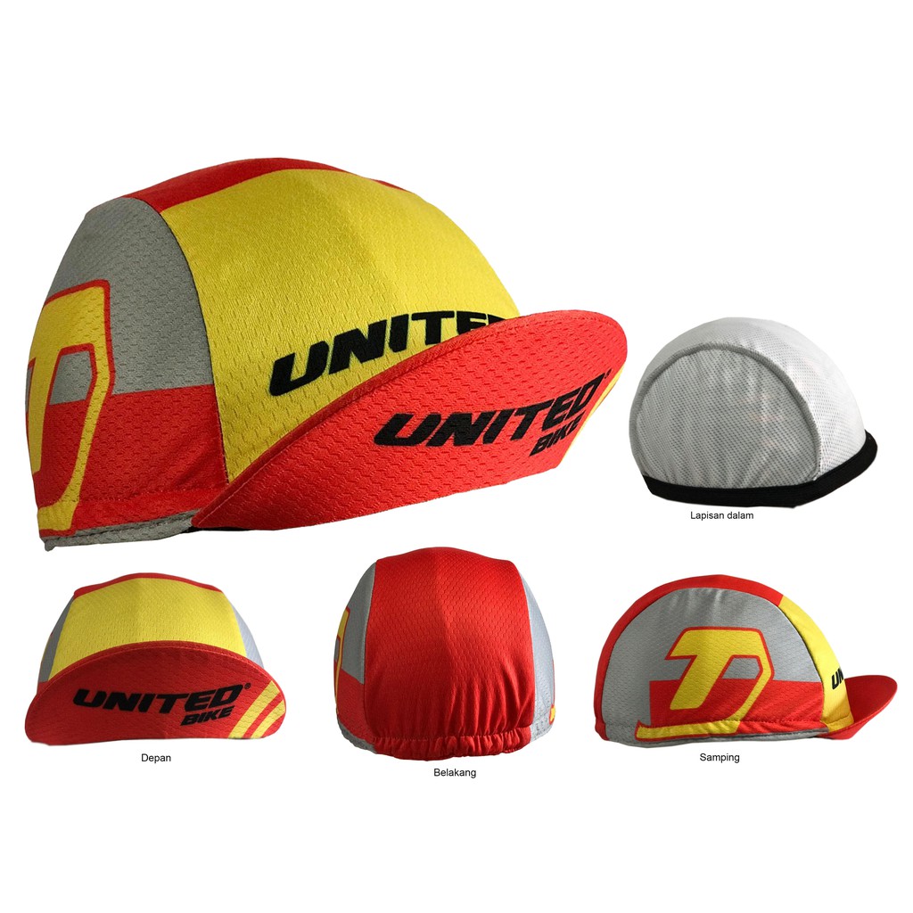 Topi Goes Bahan Drifit / Topi Sepeda Bahan Drifit