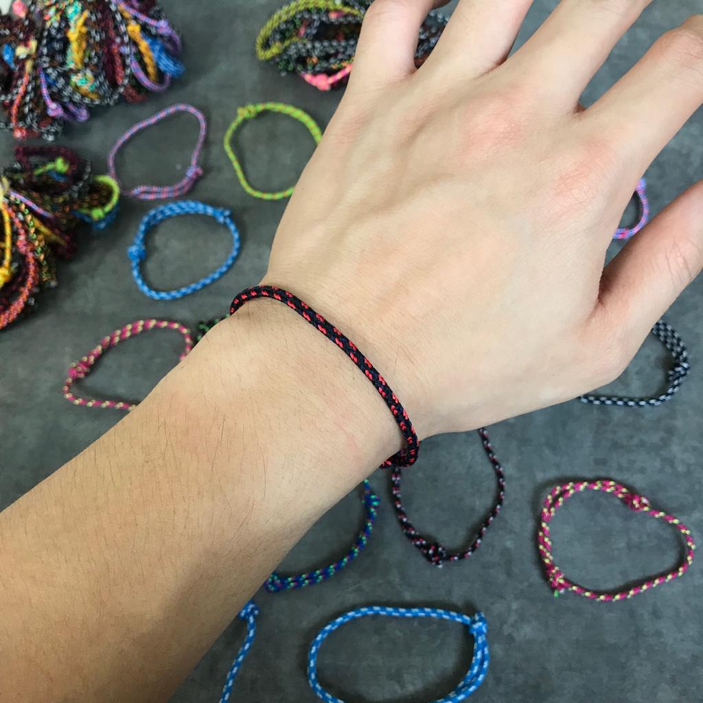 Gelang Prusik / Gelang Tali / Gelang Tangan / Gelang Gunung / Gelang Tali Prusik / Gelang Tali Pria 
