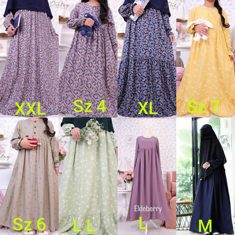 Ditsy Agustus lilura eldeberry L