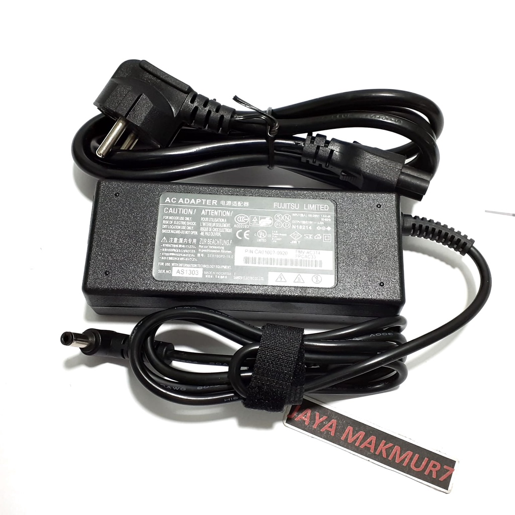 Adapter Charger Laptop Fujitsu 19V 4.22A 5.5*2.5mm Lifebook T580 T730 T731 T900 80W