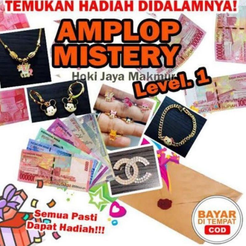 

(COD) PROMO MISTERI AMPLOP HADIAH RANDOM BUKAN HANYA YG ADA DI GAMBAR