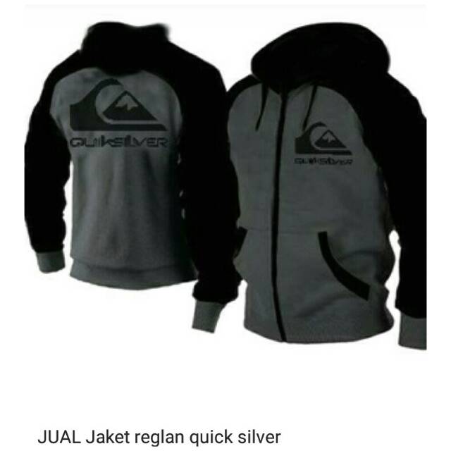Jaket reglan quick silver