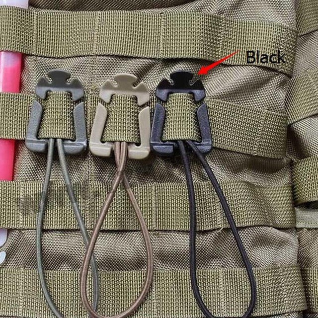 SANYU Pengait Quickdraw Carabiner Shackle Clip - K407 - Black
