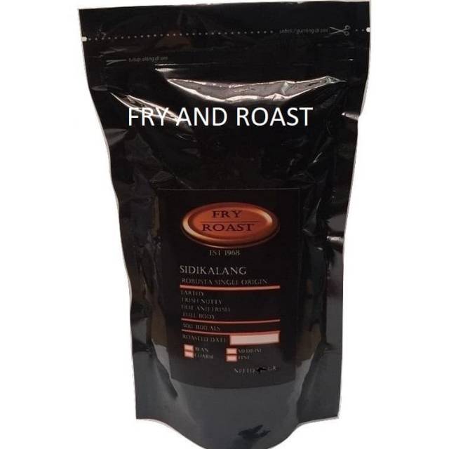 

Kopi Robusta Sidikalang 250 gr gram Biji / Bubuk Halus / Kasar