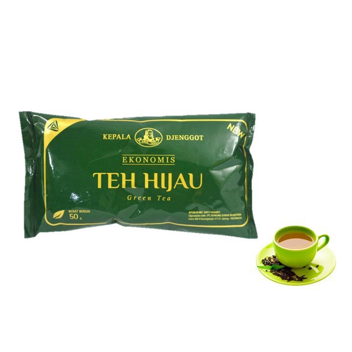 Kepala Djenggot Teh Hijau Sachet 50gr