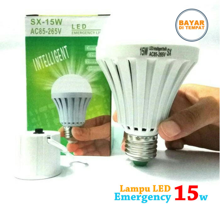 Bohlam Lampu Emergency Bohlam Lampu Darurat 15 Watt, 20 Watt dan 25 Watt