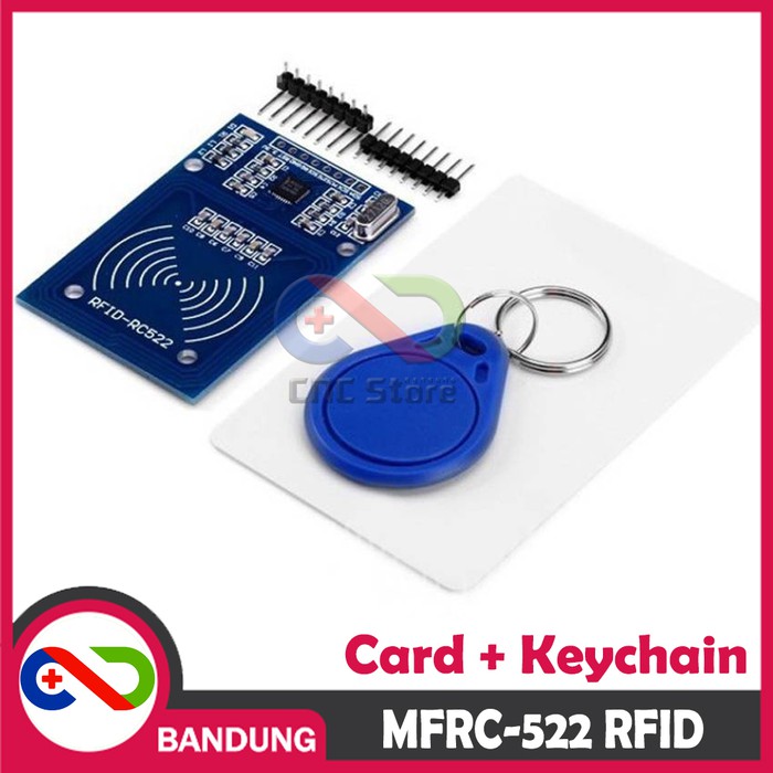 MFRC-522 RC-522 RFID CARD + KEYCHAIN SENSOR MODULE