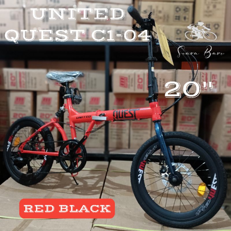 SEPEDA LIPAT UNITED QUEST C1 04 20 INCH