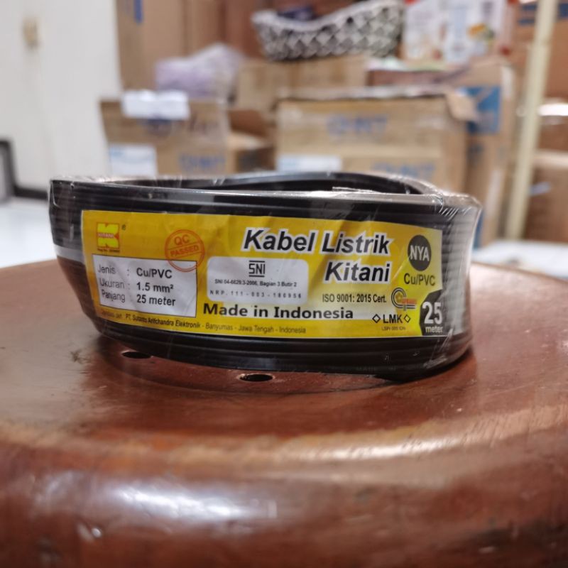 Kabel NYA Kitani 1.5mm 25M