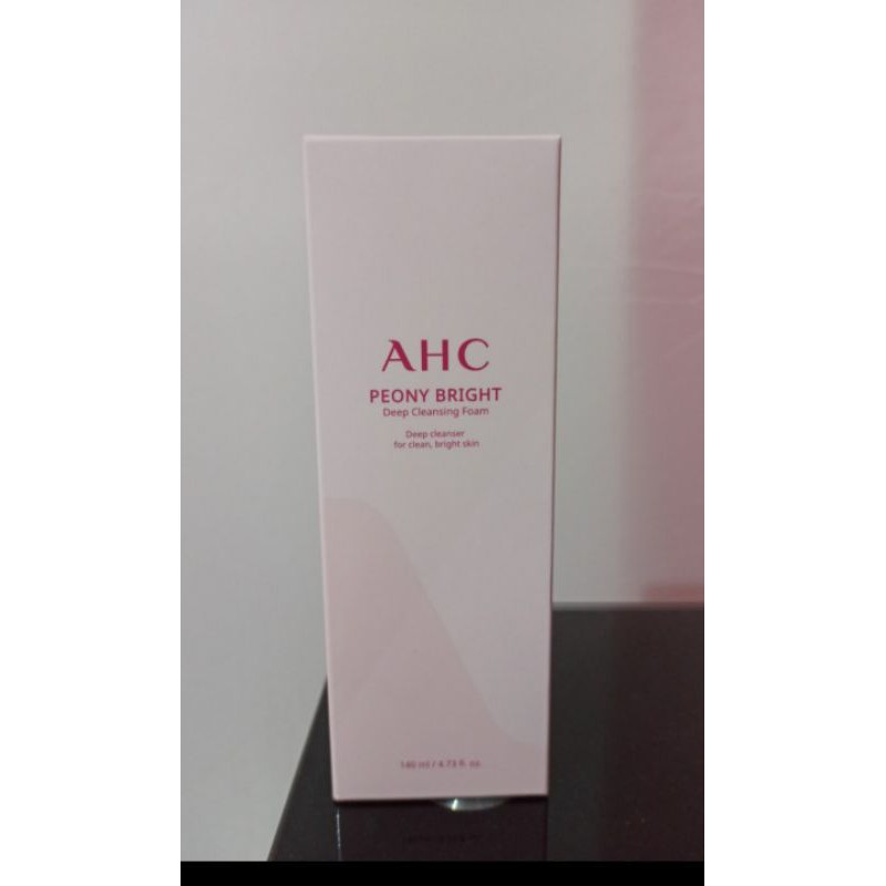 AHC Peony Bright Deep Cleansing Foam