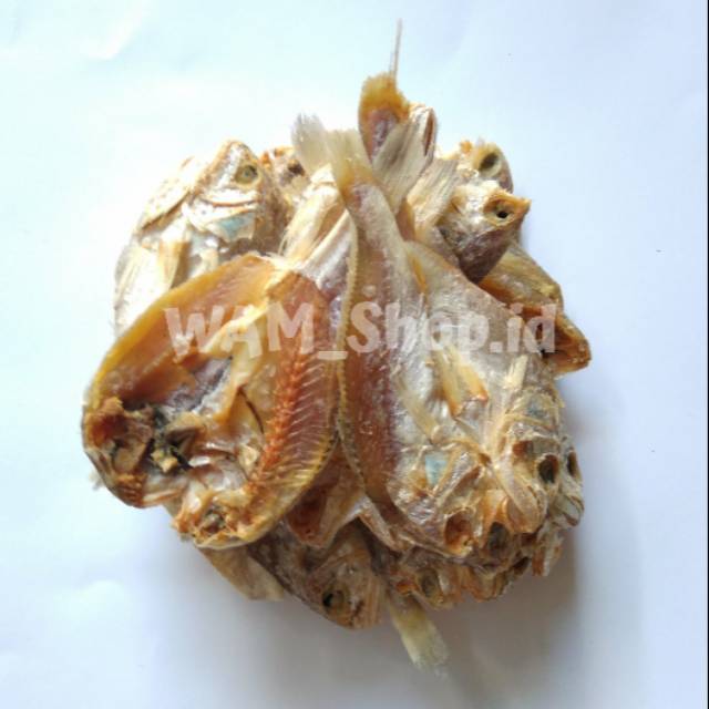 

Ikan asin samge, kepala batu, biji nangka 250gram