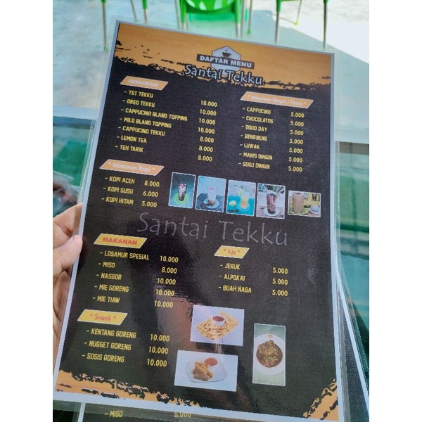 

CETAK DAFTAR MENU USAHA ( FREE LAMINASI )