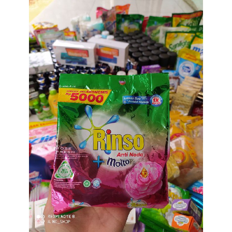 

Rinso + Molto Rose Fresh 240 gram