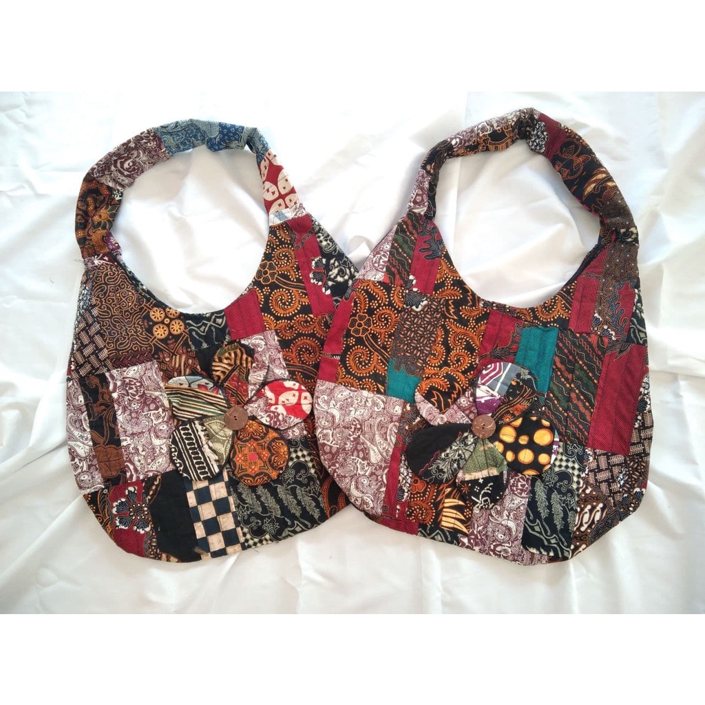 TAS BULAT CINCIN--BATIK MURAH-BATIK WANITA-KAIN PERCA-DARI KAIN PERCA-KAIN PERCA MURAH