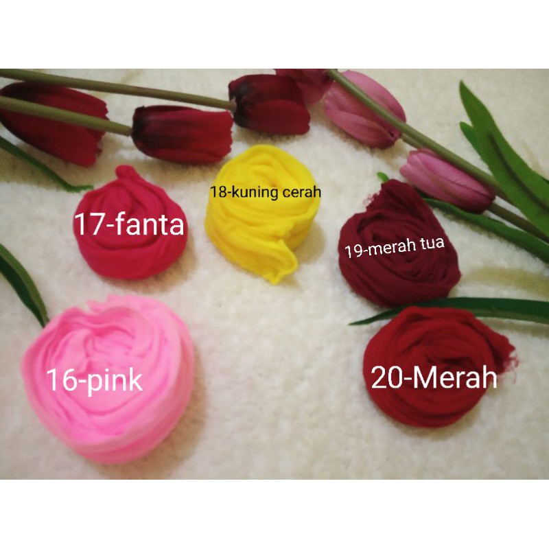 kain Stoking Polos Bahan Bunga Stoking murah Stocking Bunga Murah Tebal nylon stoking flower.