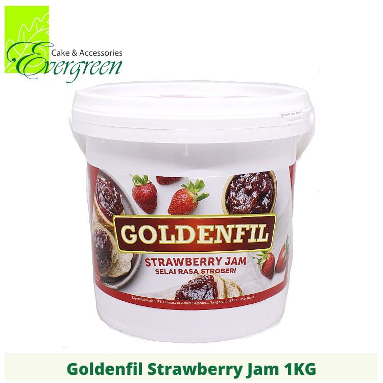 

Goldenfil Selai Stroberi/Strawberry Jam 1KG