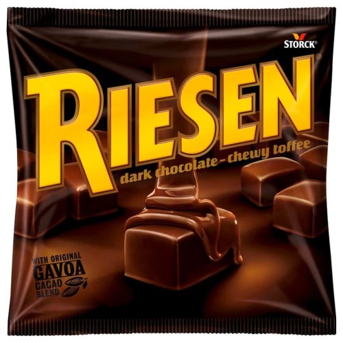 

Riesen dark chocolate Chewy Toffee 150gram Riesen 150gram Import Jerman