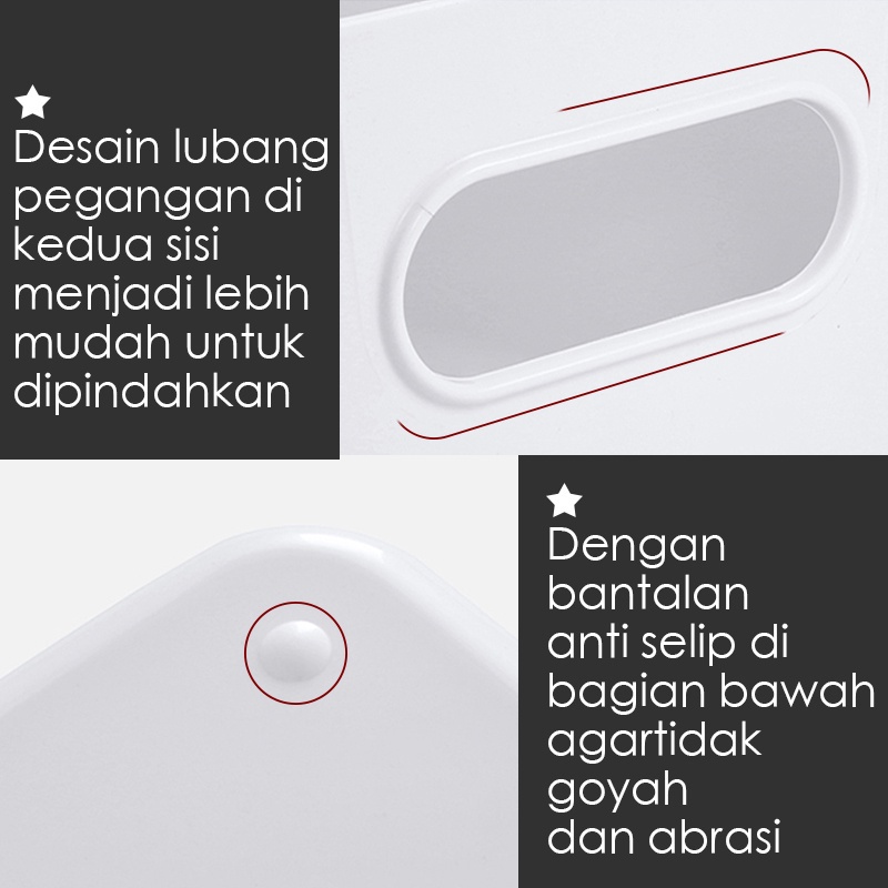 STORAGE BOX ORGANIZER / KOTAK PENYIMPANAN SERBAGUNA / KOTAK SKINCARE / KERANJANG MAKANAN