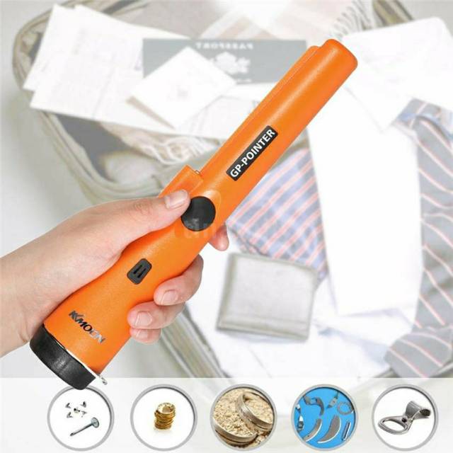 Pinpointer Waterproof Tahan Air Handheld Metal Detector Detektor Logam Emas Portable GP Pin Pointer