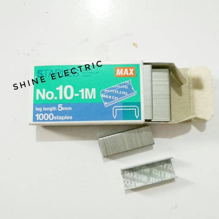 

ISI STAPLES MAX NO.10 ISI HEKTER STAPLER KECIL
