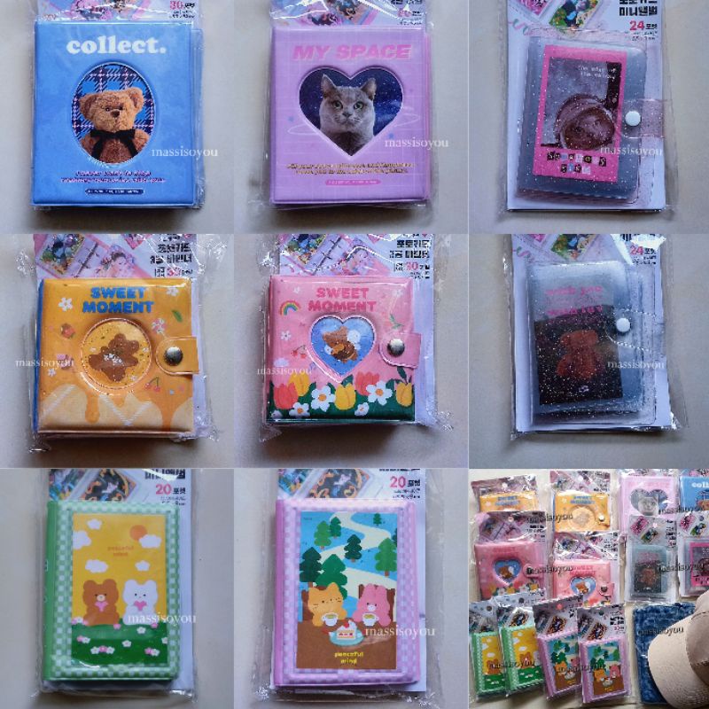 KOLBUK PC 1P DAISO BINDER PC TEMPAT PHOTOCARD JASTIP DAISO BARANG LUCU TAS PEKO BASEBALL CAP NCT BTS