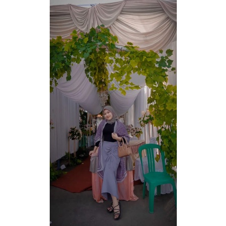 Rok Serut Crinkle airflow premium/Rok wanita Cringkel/rok serut kringkel korean skirt-3