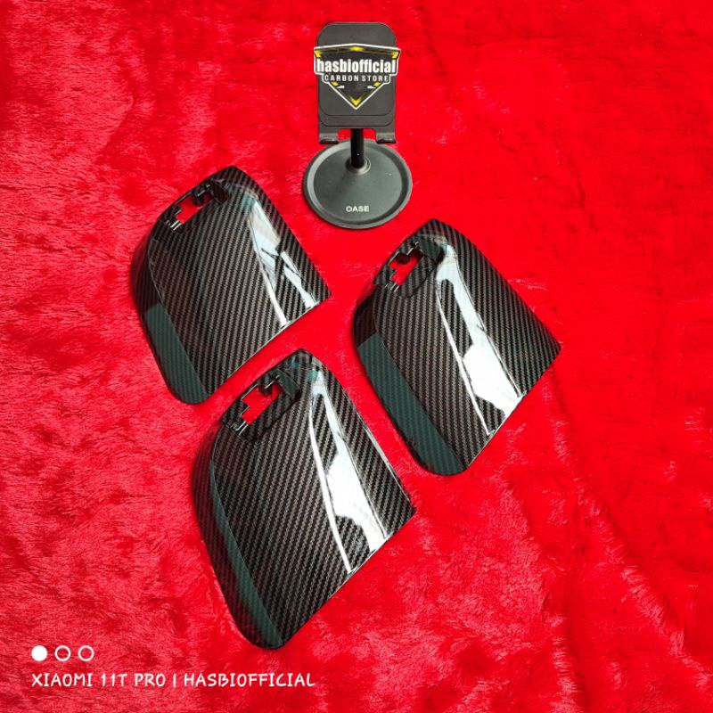 COVER TUTUP LACI LID L POCKET SCOOPY PRESTIGE NEW 2020 2021 FULL CARBON