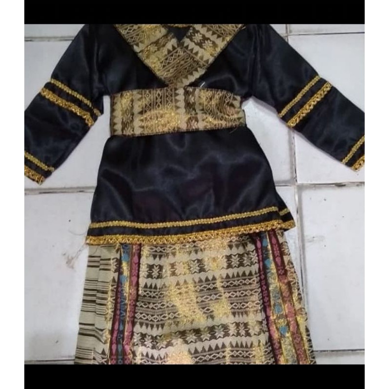 baju adat batak laki-laki  atau perempuan ukuran dewasa