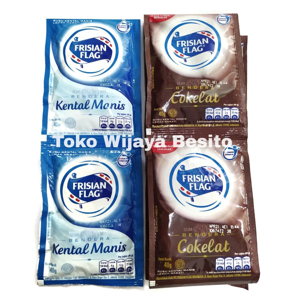 

FRISIAN FLAG KENTAL MANIS SACHET 6'S