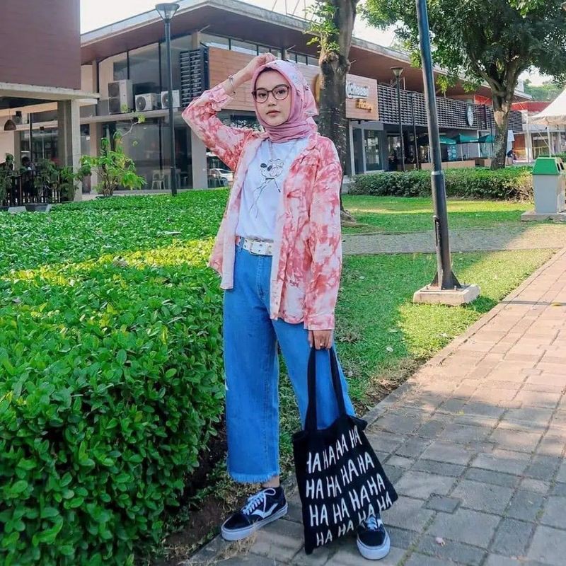 Celana Kulot Jeans Wanita Rawis (Tebal) // Celana Kulot Jeans Wanita (Tebal)