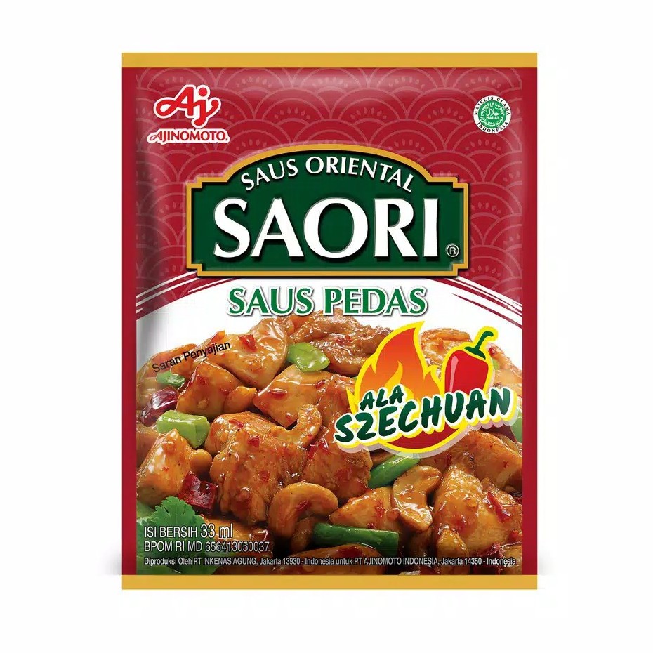 

Saori Saus Pedas ala Szechuan 33 ml - Sachet