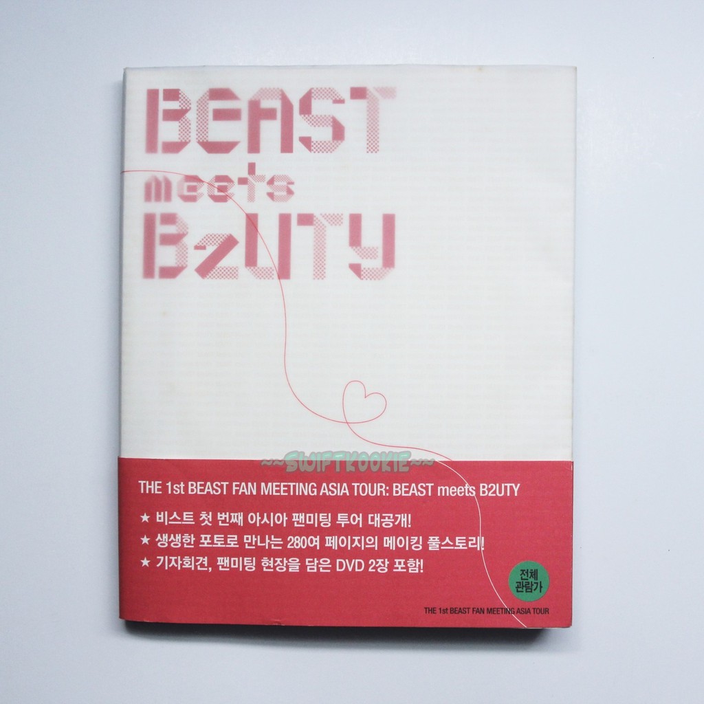 [PRELOVED] BEAST/B2ST - THE 1ST BEAST FAN MEETING ASIA TOUR