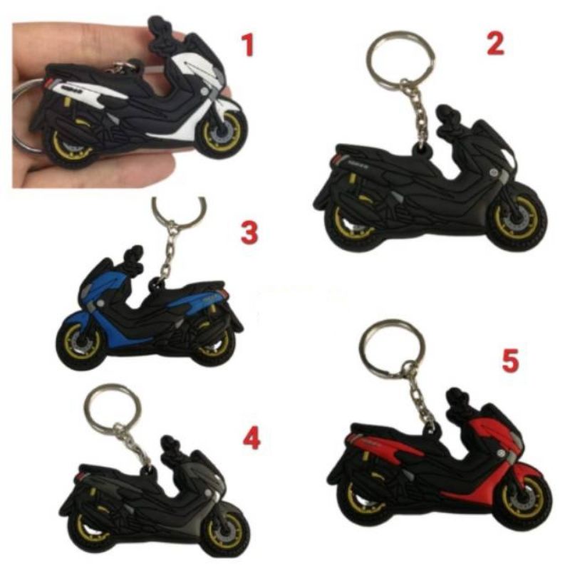 Gantungan kunci model motor nmax
